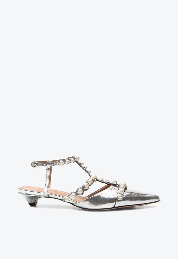 Slingback Lazio Prata