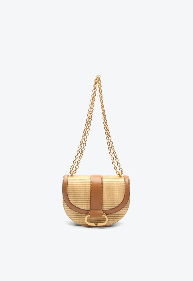 Bolsa Tiracolo Veronika Pequena Bege