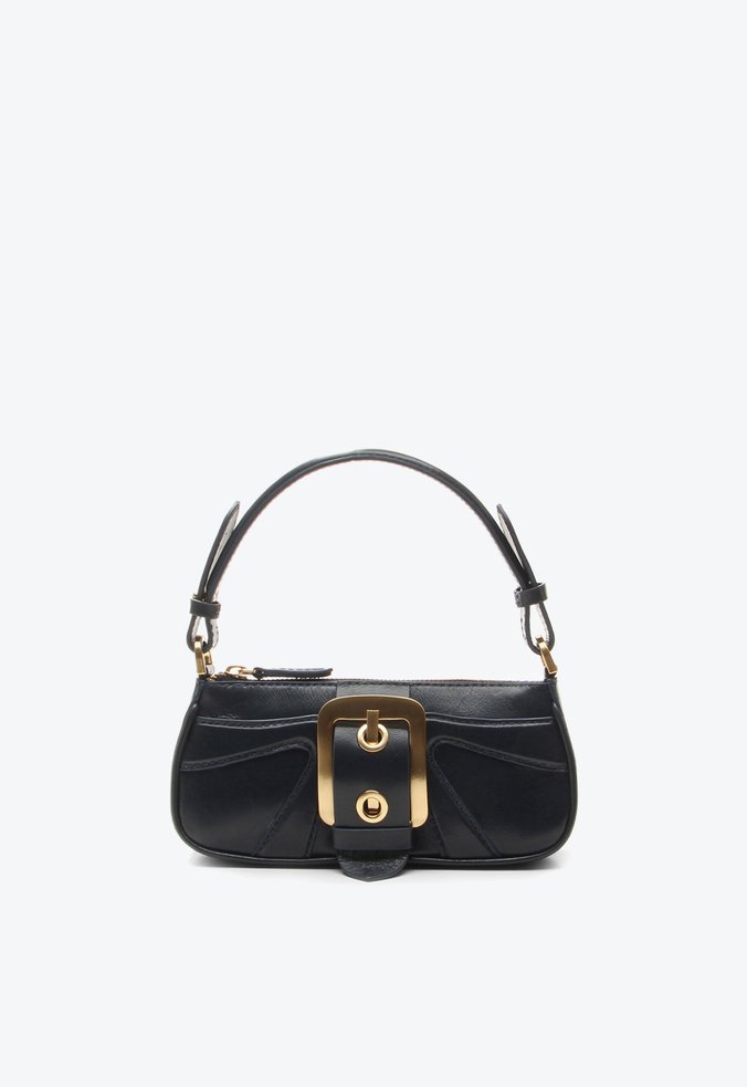 Bolsa Tiracolo Giulia Mini Pequena Azul