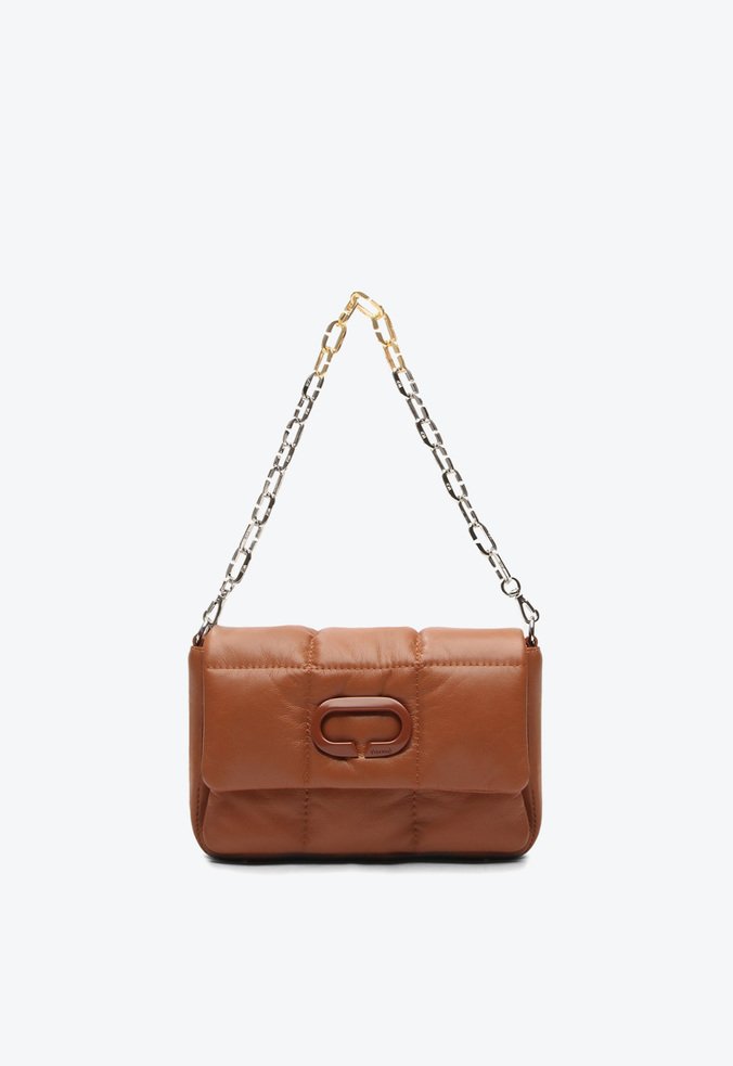Bolsa Tiracolo Gaby Pequena Marrom