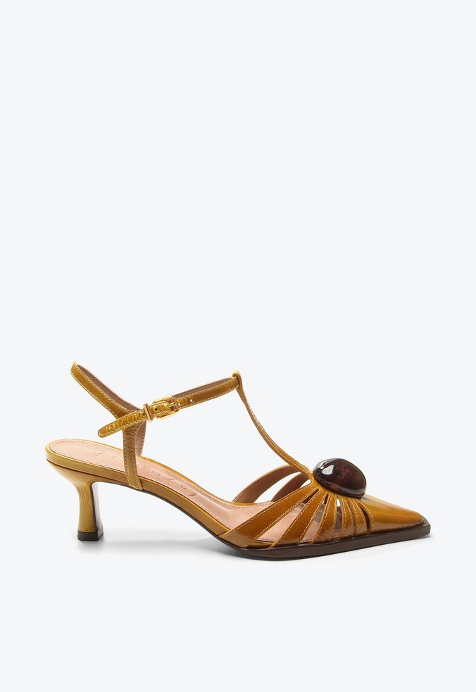 Slingback Japão Amarelo