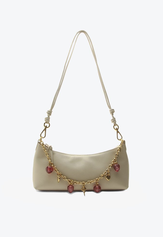 Bolsa Shoulder Ayla Média Bege