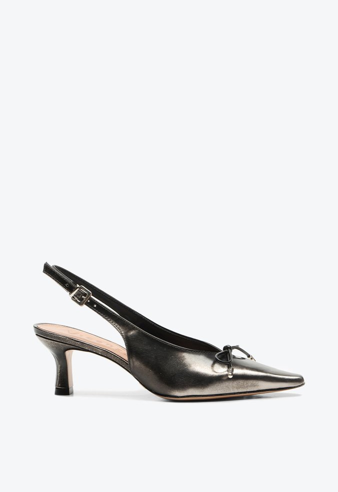 Slingback Japão Preto