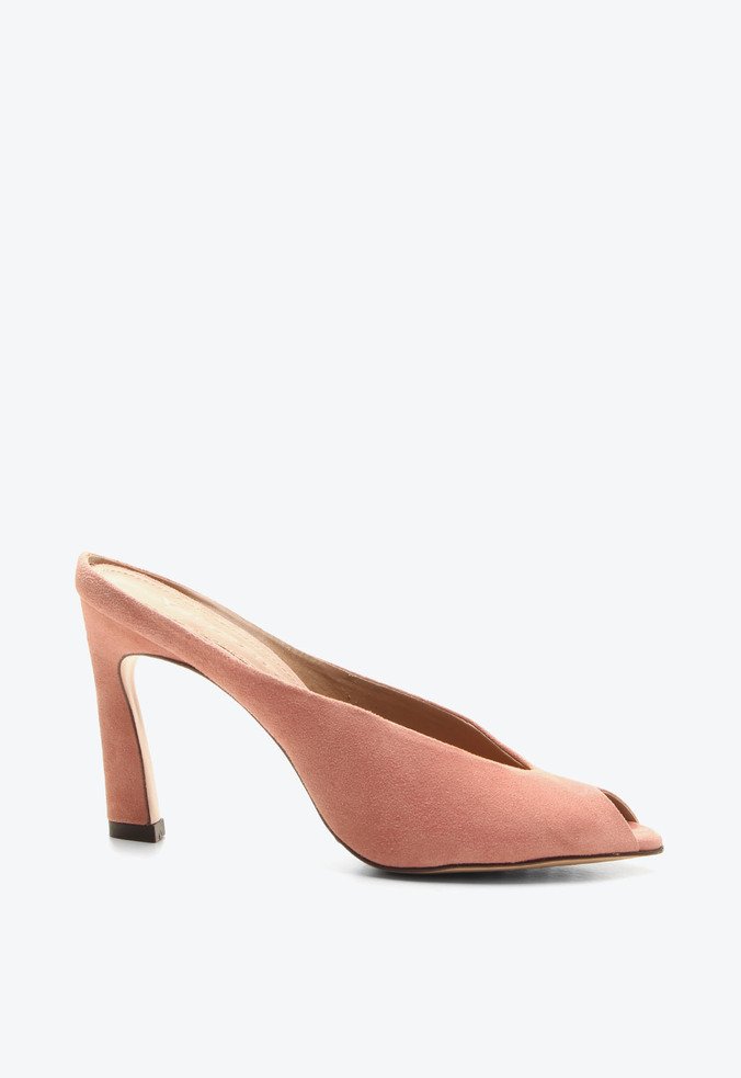 Mule Renna Rosa