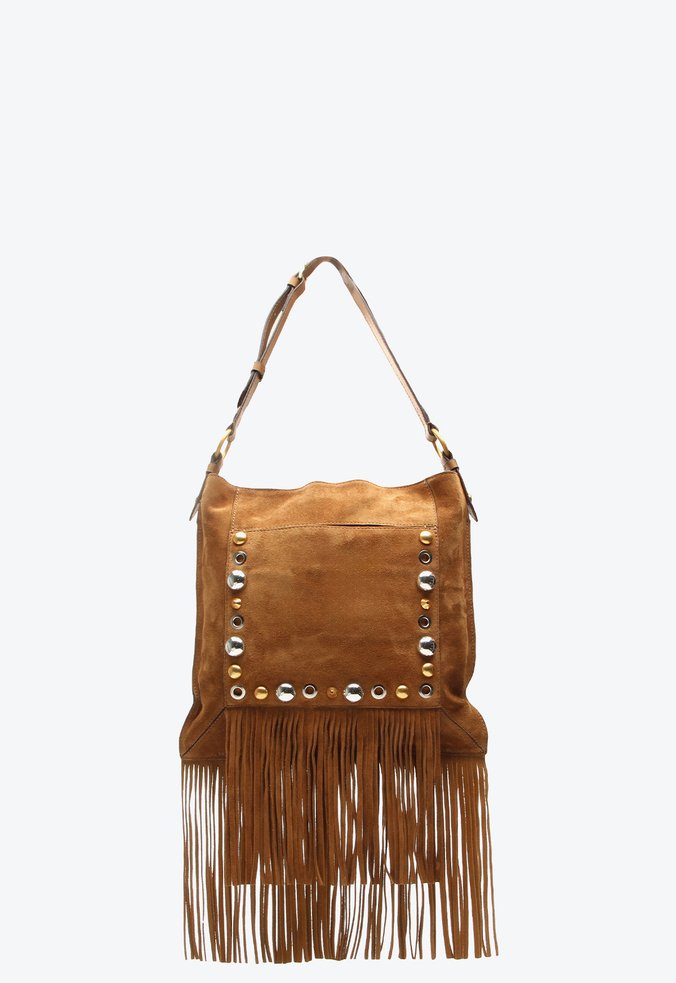 Bolsa Tiracolo Carolina Média Caramelo