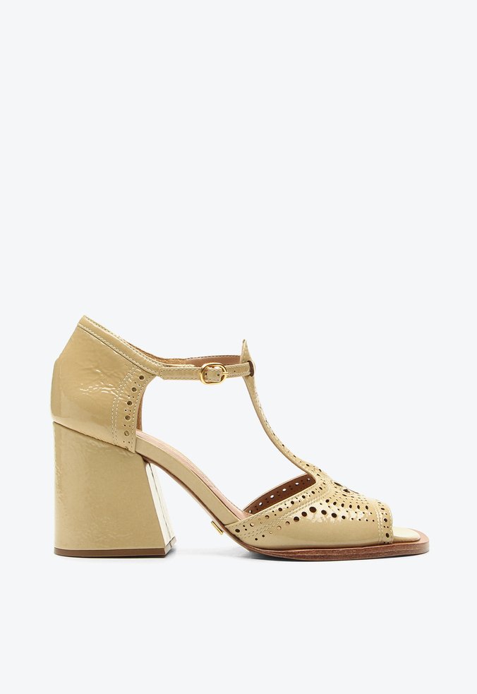 Sandália Martina Bege