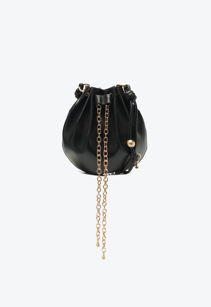 Bolsa Bucket Sienna Pequena Preto