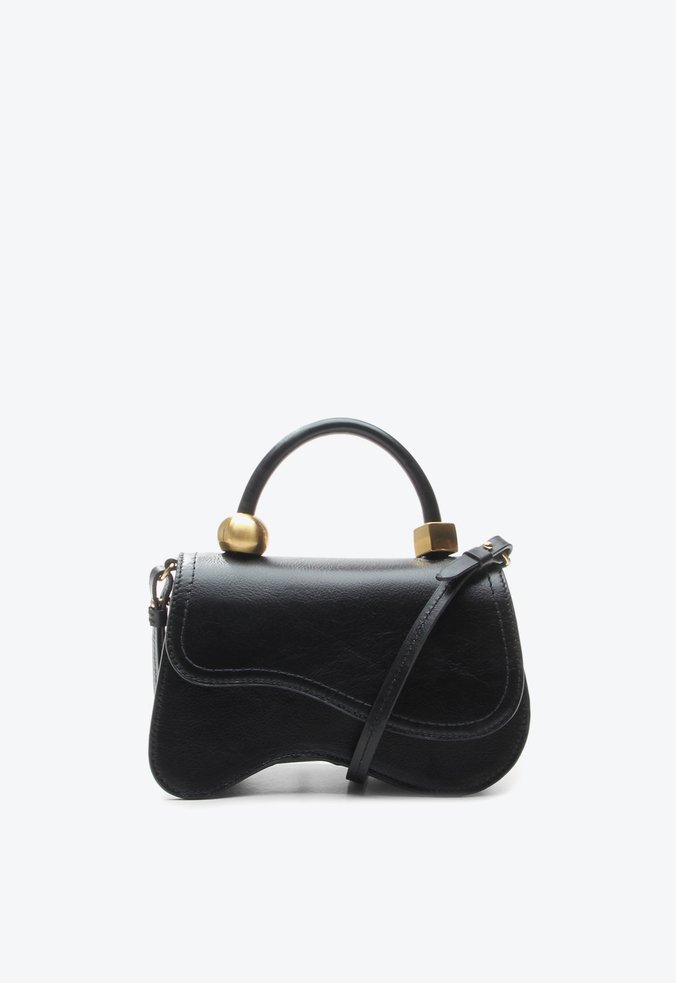 Bolsa Tiracolo Jodie Pequena Preto