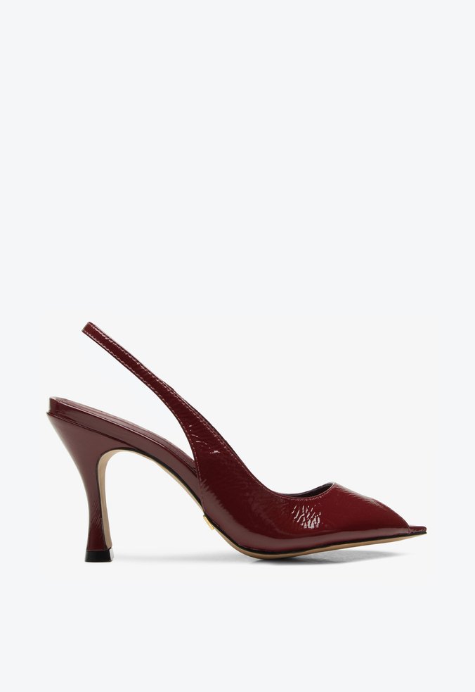 Slingback Toscana Bordô