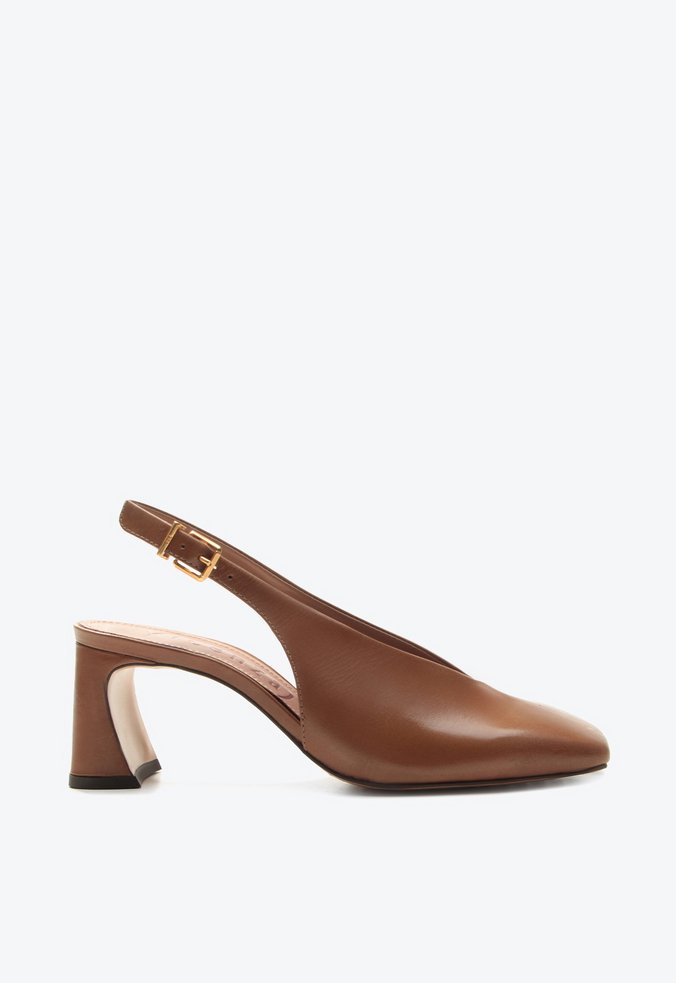 Slingback Galles Marrom