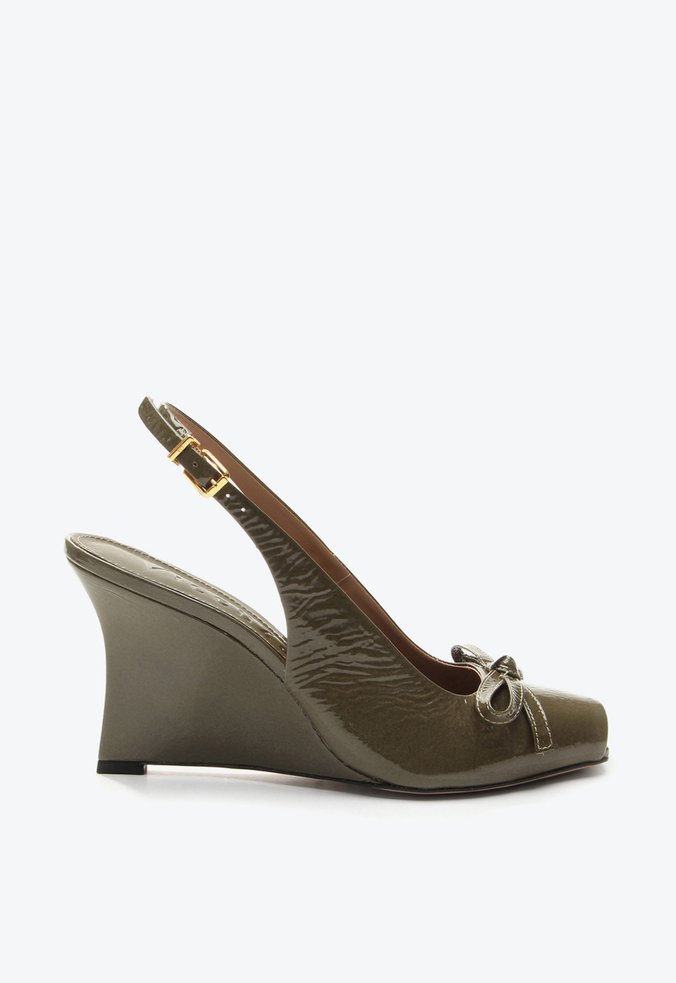 Slingback Peep Toe Isa Verde