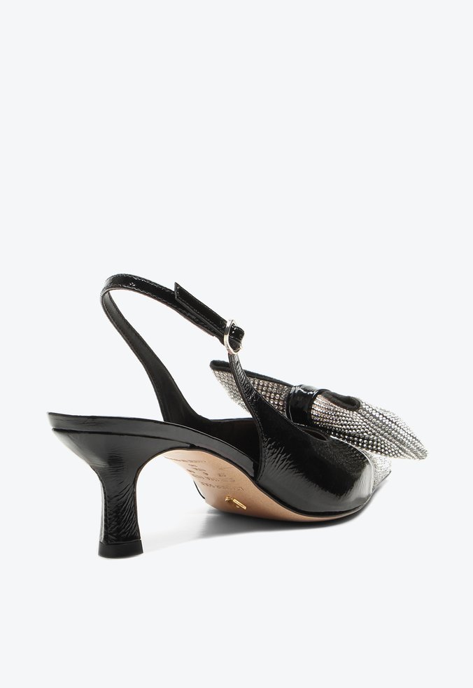 Slingback Japão Preto | Vicenza