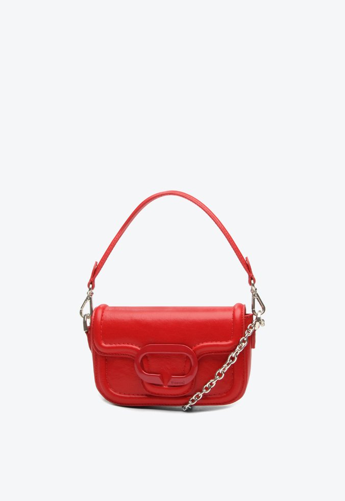 Bolsa Isabela Tiracolo Pequena Vermelho