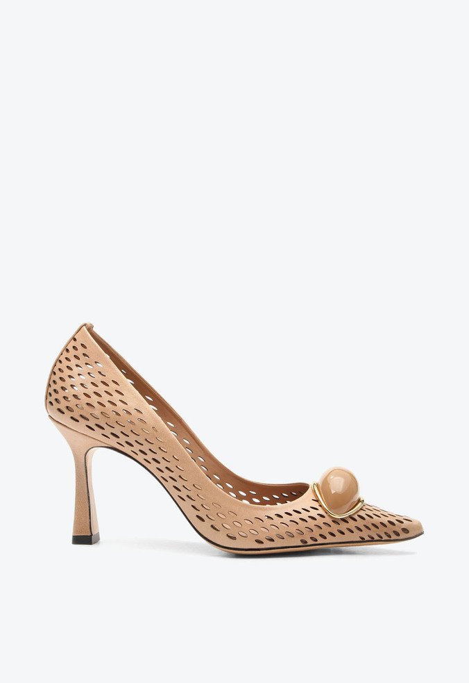 Scarpin Kate Bege