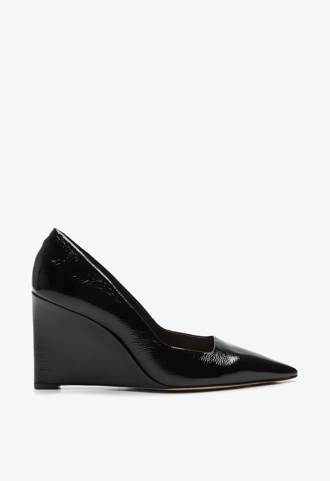 Scarpin Anabela Vitória Preto
