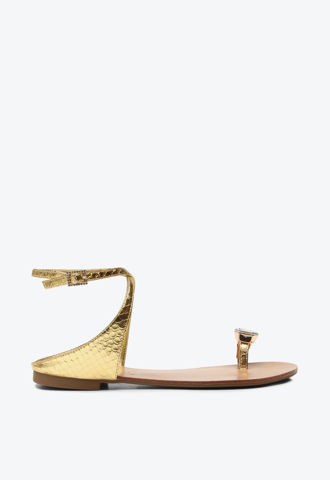 Flat De Dedo Belluno Dourada