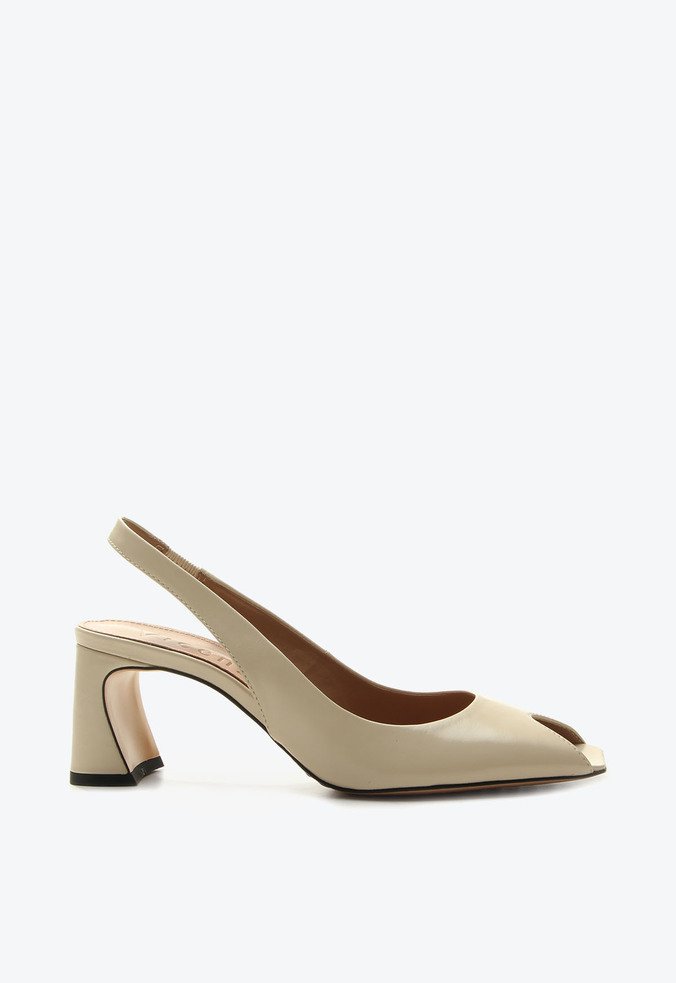 Slingback Anadia Bege