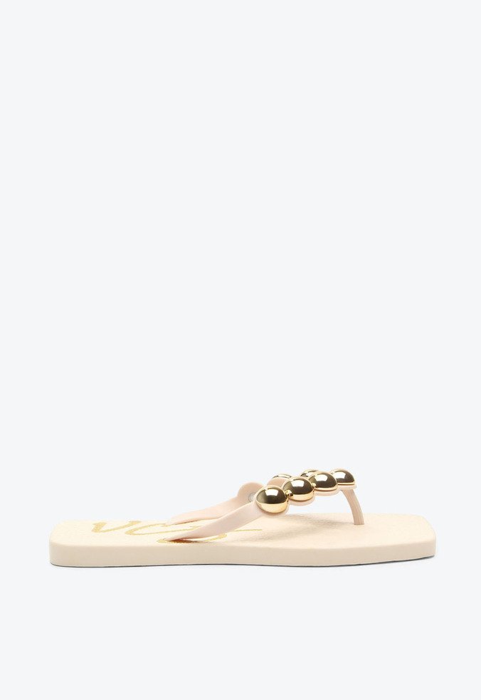 Flat Tulum Fancy Flops Bege