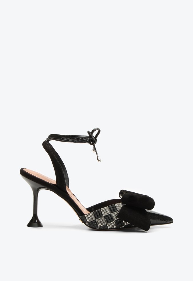 Slingback Clark Preto