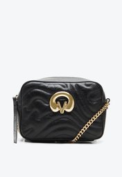 Bolsa Tiracolo Adele Pequena Preta | Vicenza