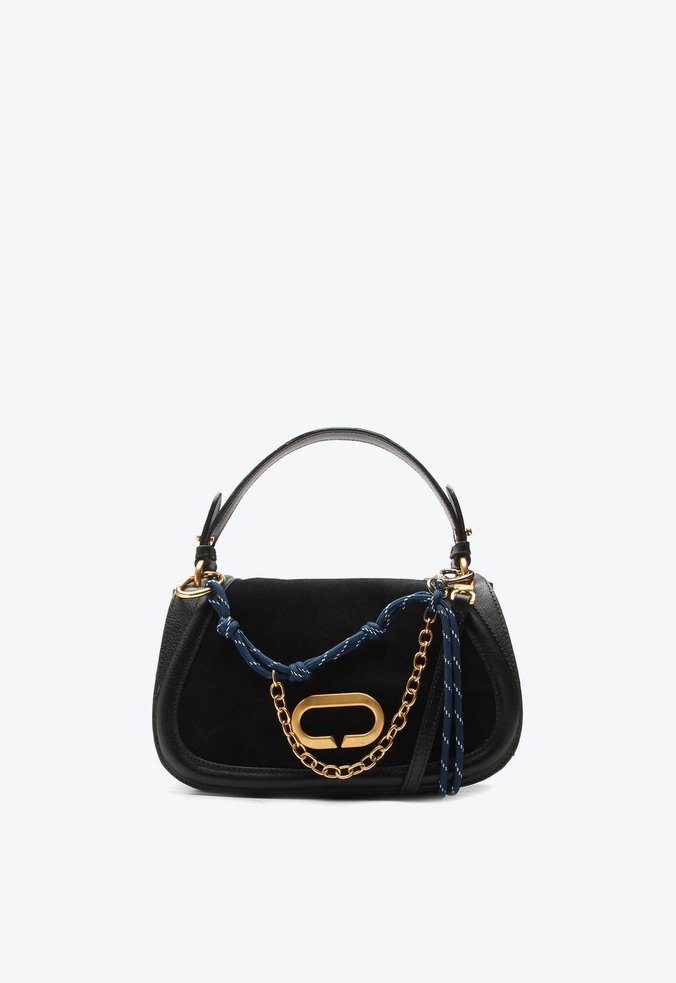 Bolsa Tiracolo Guilhermina Pequena Preto
