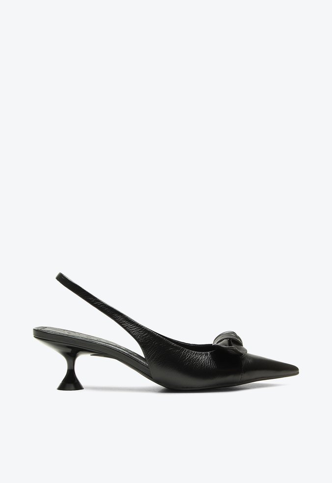 Slingback Indy Preto