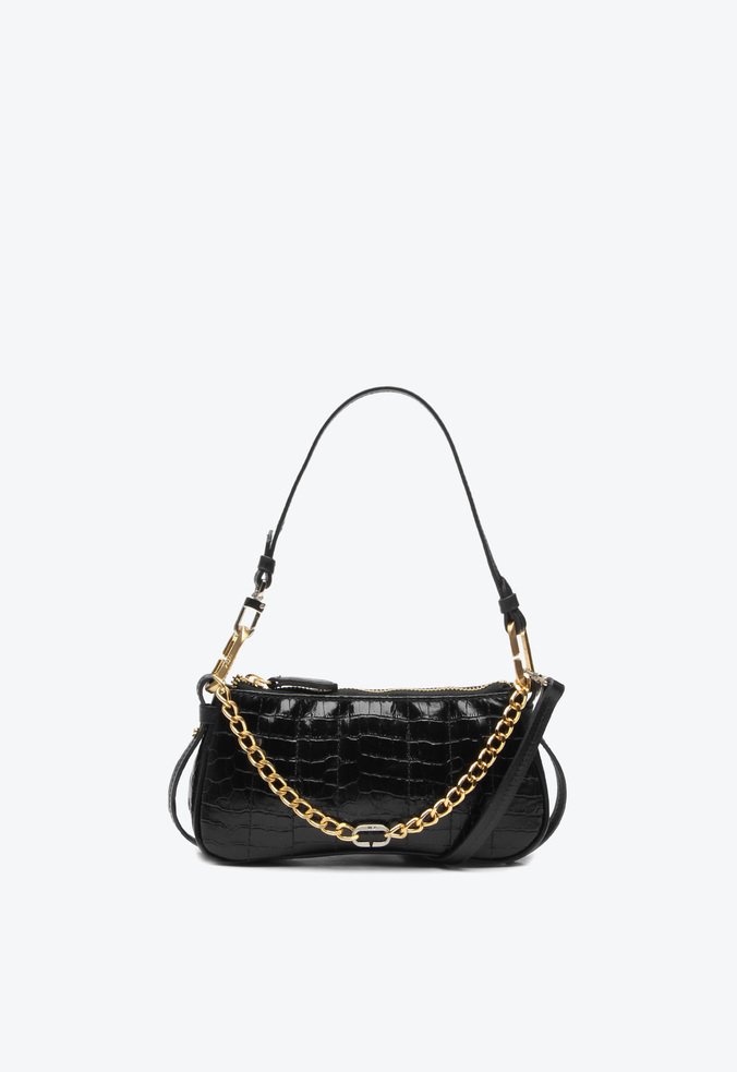 Bolsa Shoulder Vick Pequena Preto