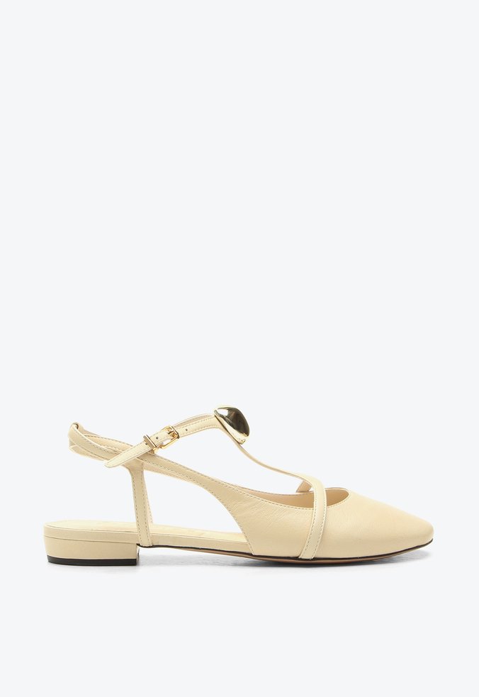 Slingback Bella Bege