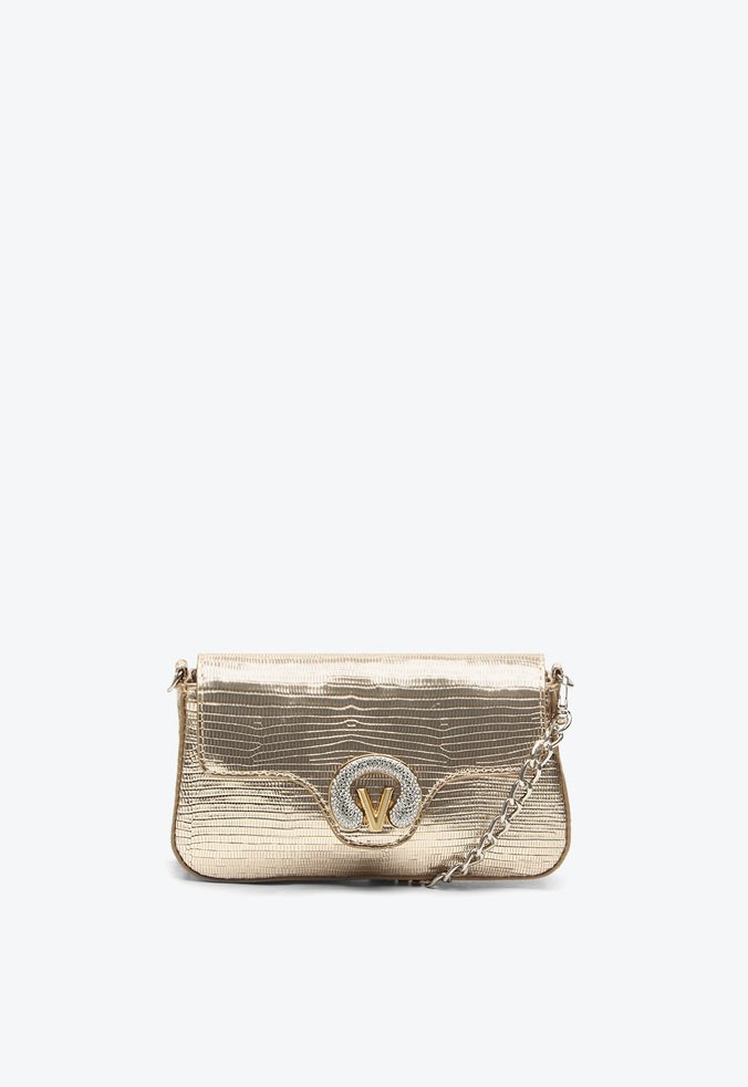 Bolsa Tiracolo Suelen Pequena Dourada