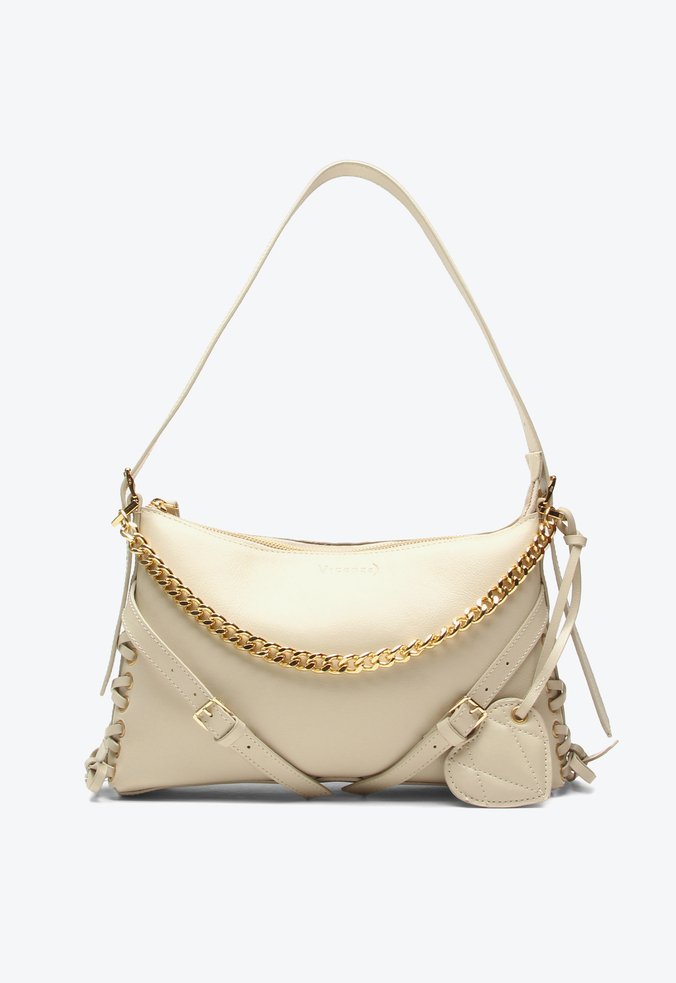 Bolsa Shoulder Hailey Média Bege