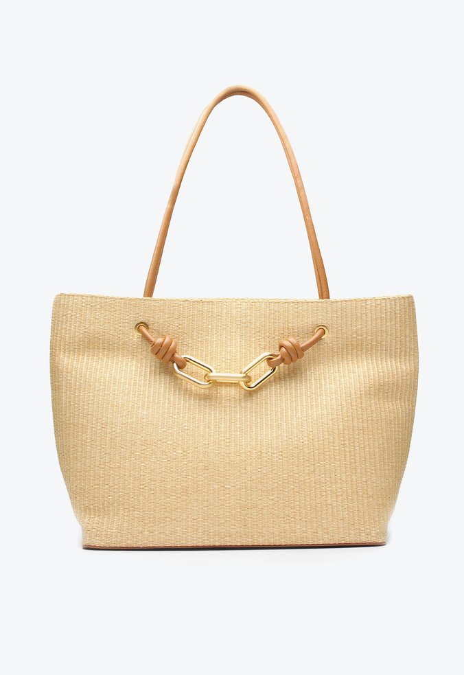Bolsa Shopping Mavie Grande Bege