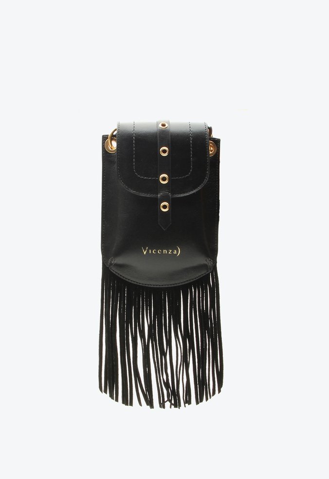 Porta Celular Gaya Preto Franjas