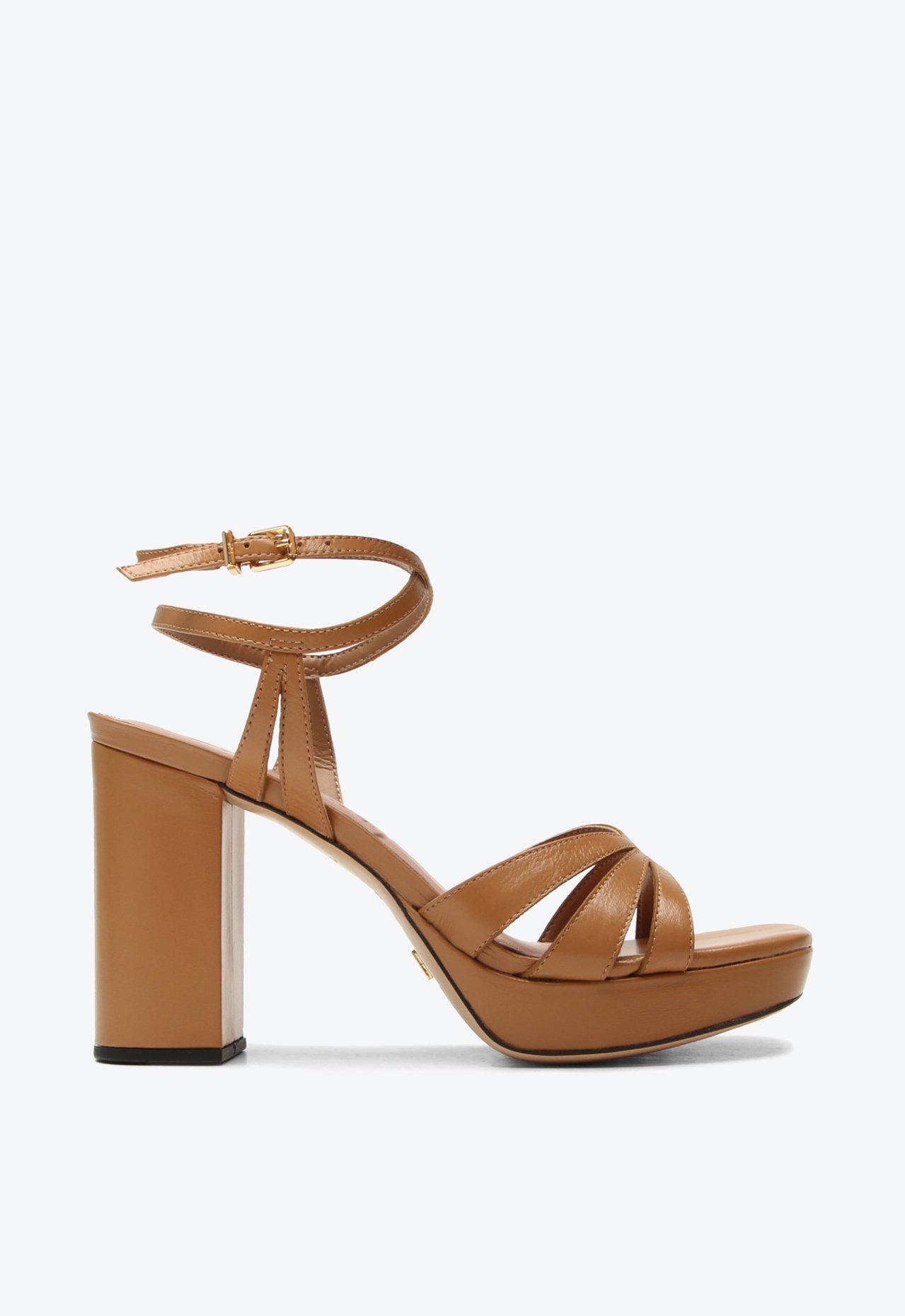 Sandália Meia Pata Abrantes Caramelo | Vicenza