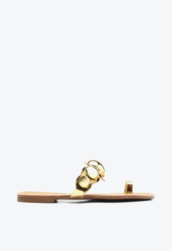 Flat Coimbra Dourado Studs