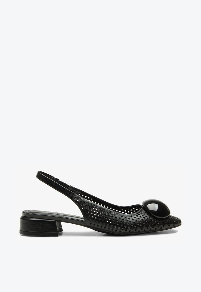 Slingback Hagata Preto