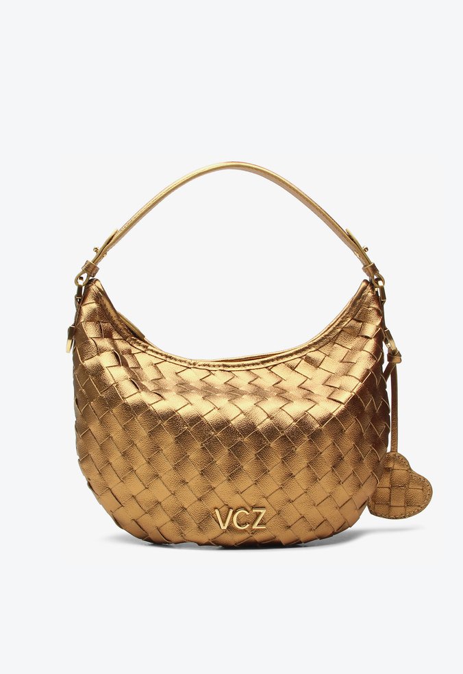 Bolsa Tiracolo Zoe Média Dourada