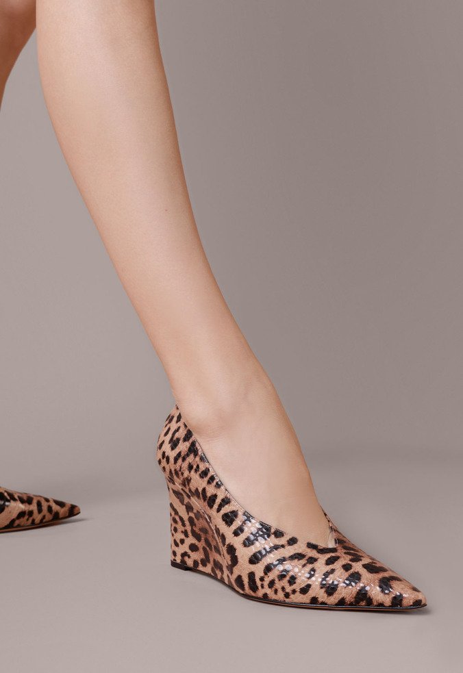 Scarpin Vitória Animal Print | Vicenza