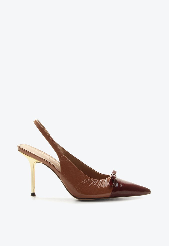 Slingback Cap Toe Yasmin Marrom