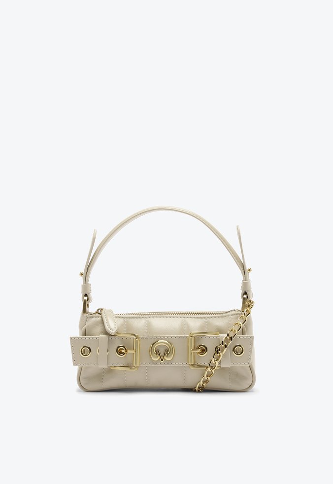 Bolsa Shoulder Lien Pequena Bege