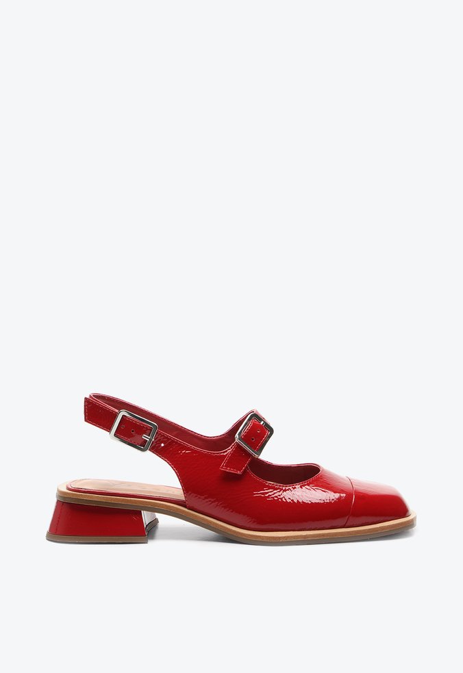 Slingback Irene Vermelho