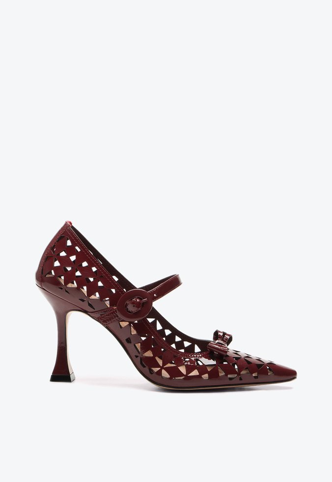 Scarpin Georgina Bordô