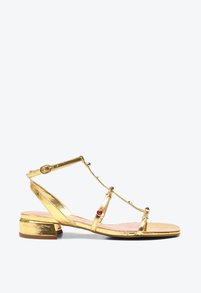 Sandália Quira Dourado