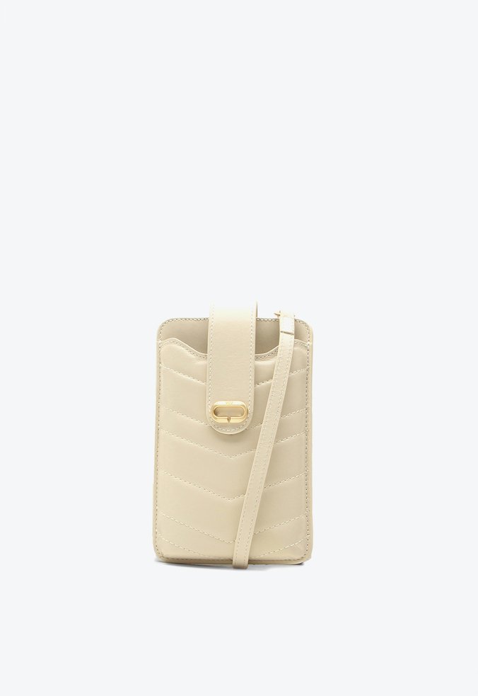 Porta Celular Beatrice Bege