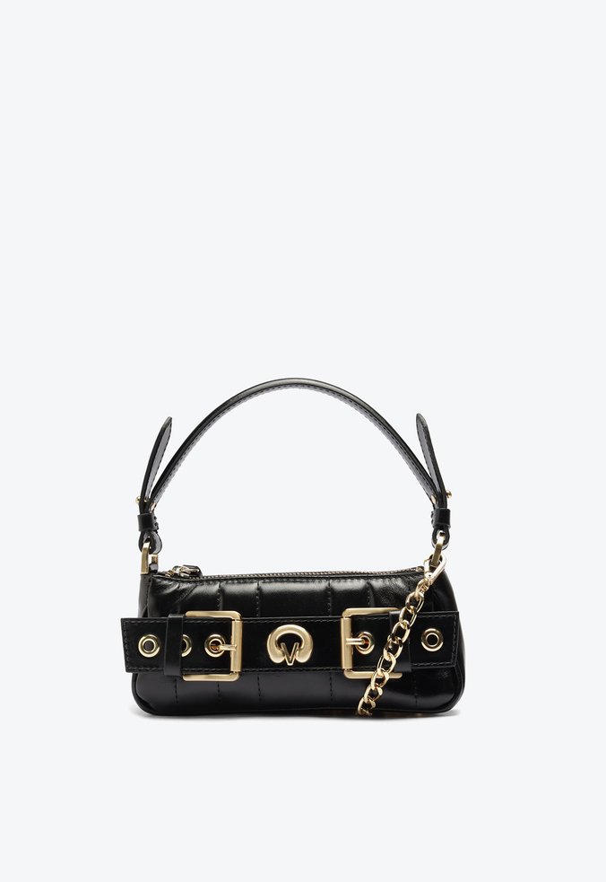 Bolsa Shoulder Lien Pequena Preto