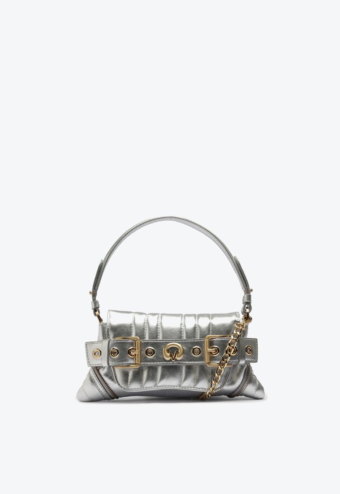 Bolsa Shoulder Lien M�dia Prata