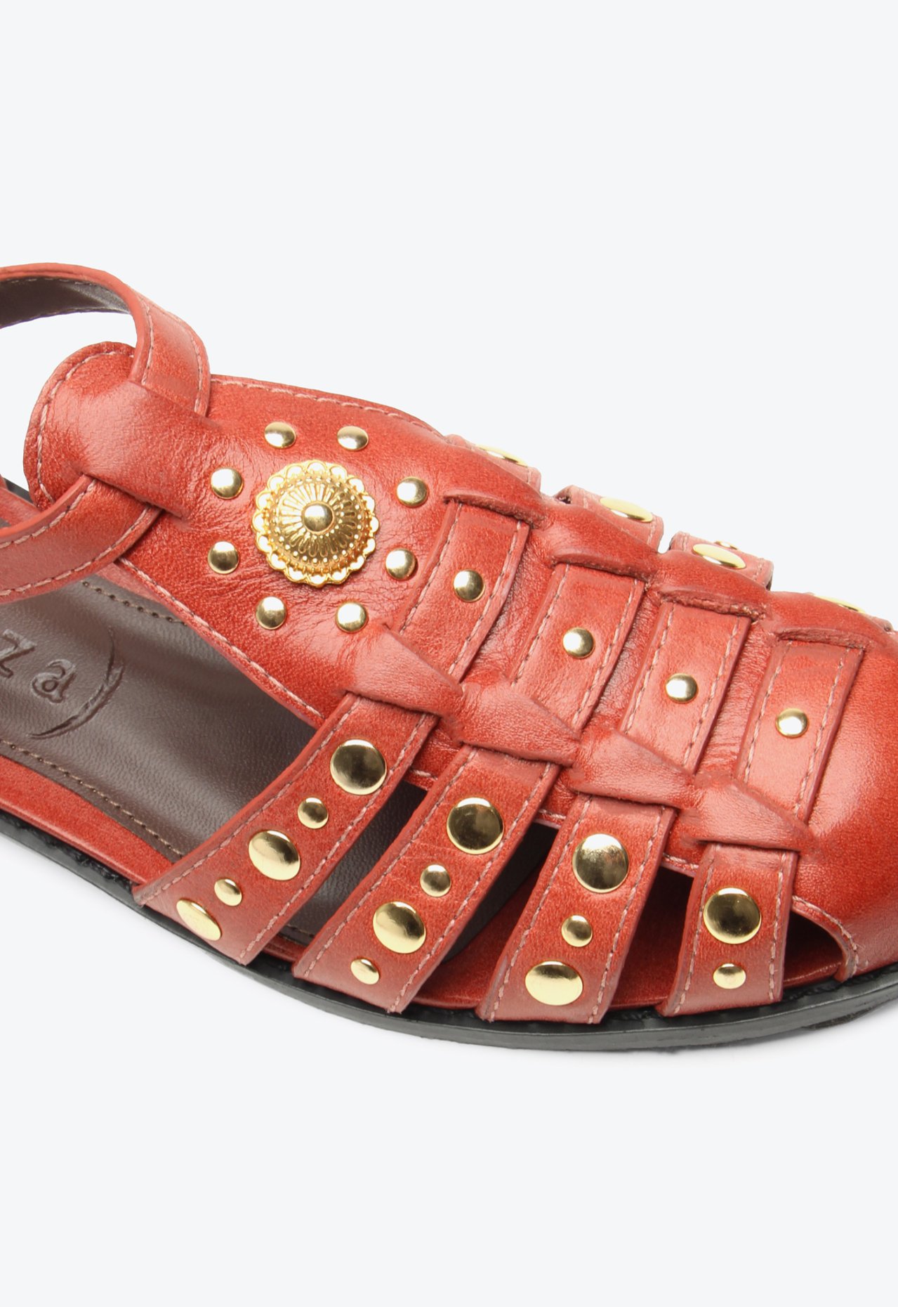 Flat Fisherman Zoe Vermelho | Vicenza