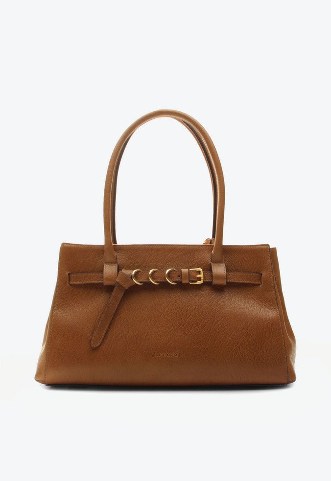 Bolsa Tote Margot Grande Caramelo