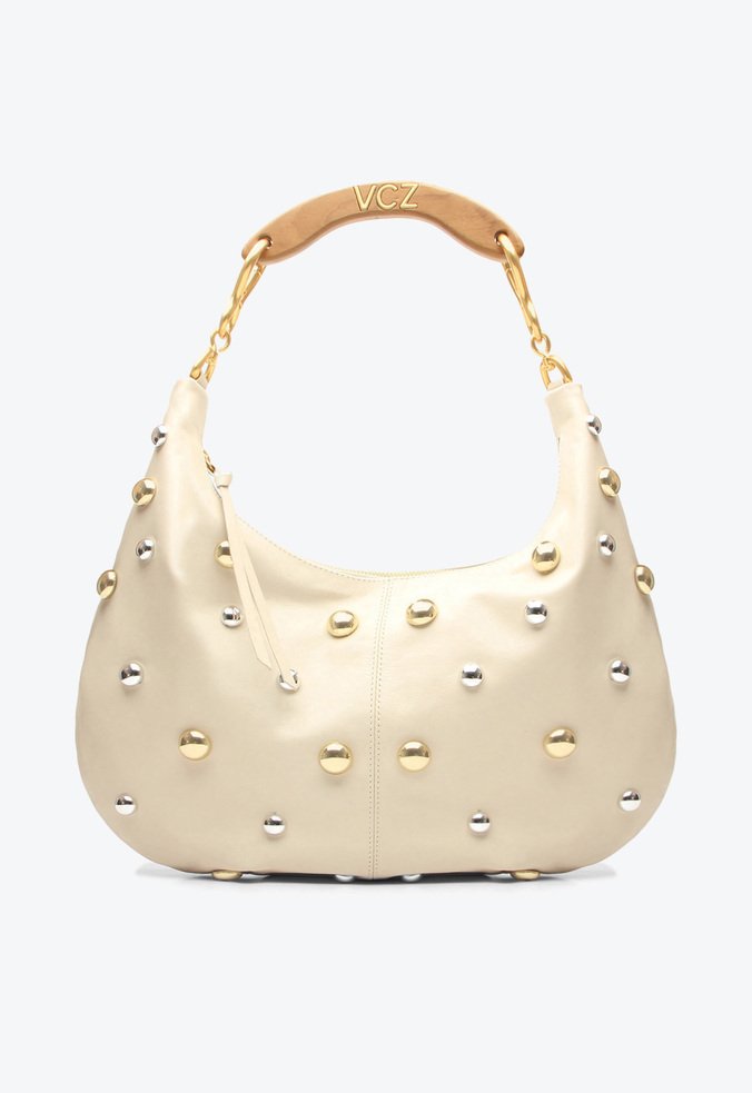 Bolsa Hobo Moonlight Grande Bege