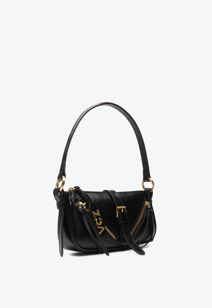 Bolsa Shoulder Scarlett Pequena Preto | Vicenza