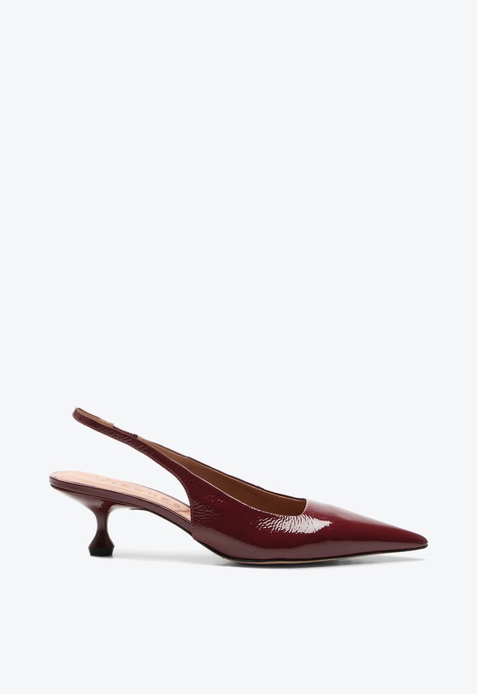 Slingback Servia Bordô